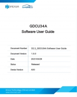 GDCU34A Software User guide